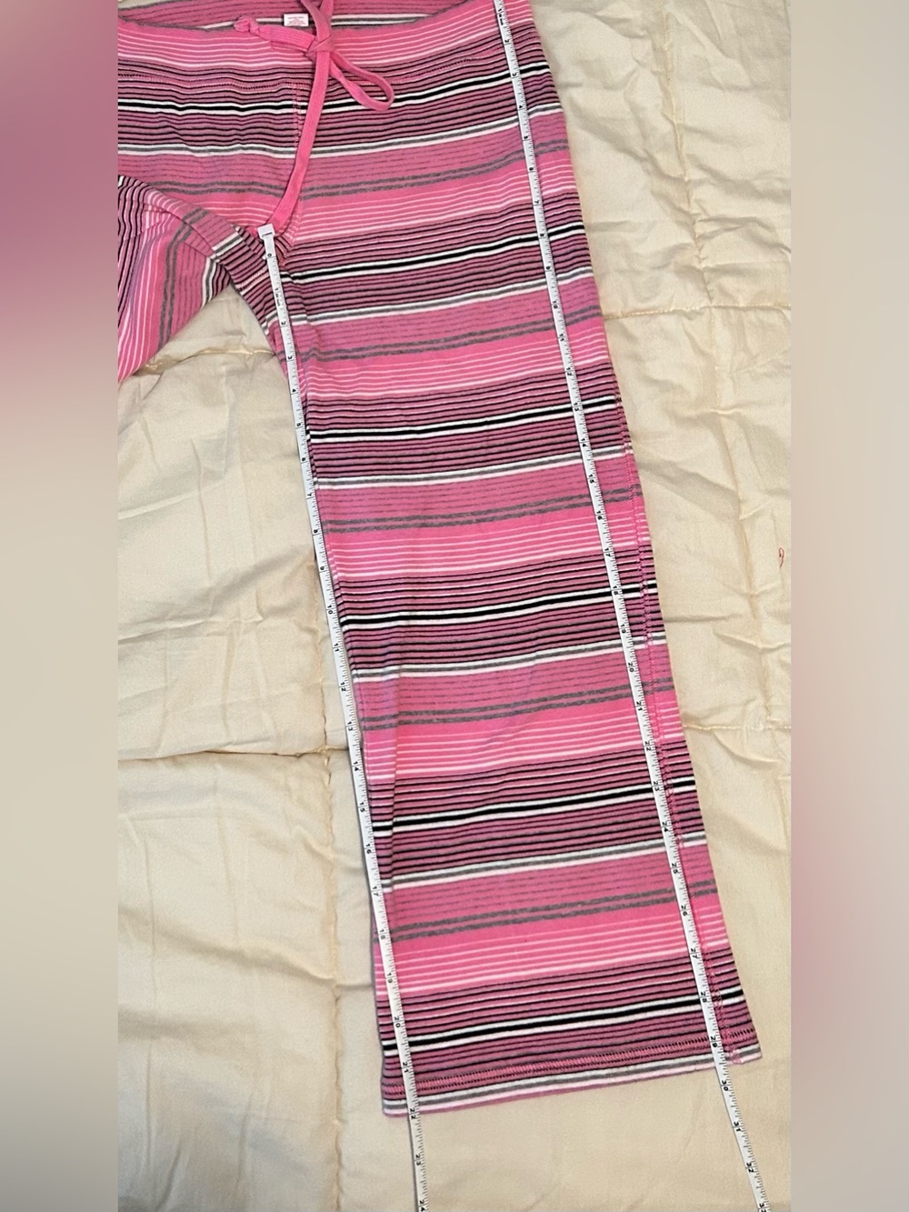 Victoria Secret Pink Striped Lounge Set with White Tee - Picture 7 of 11
